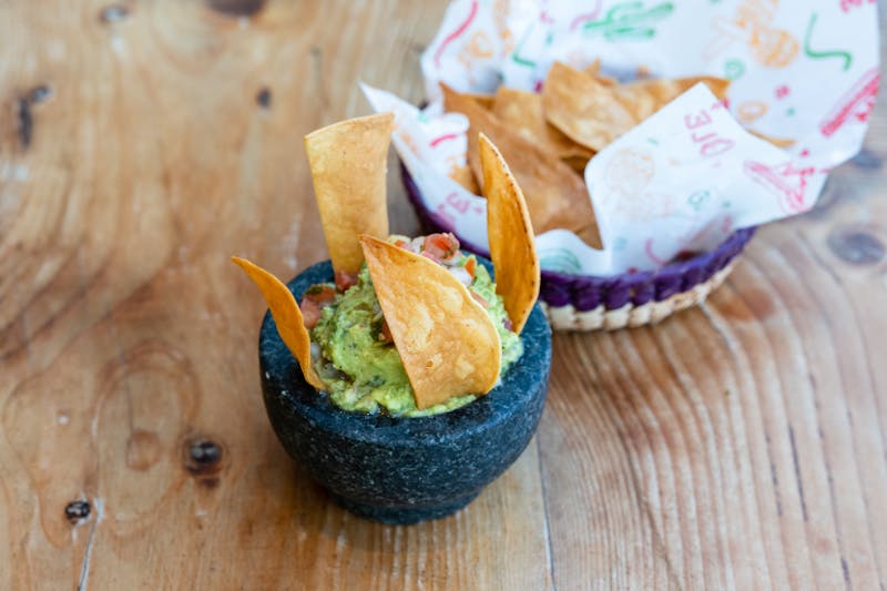 Fresh Guacamole and Chips Costa Vida