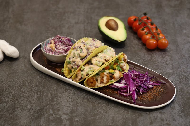 Shrimp Tacos at Costa Vida